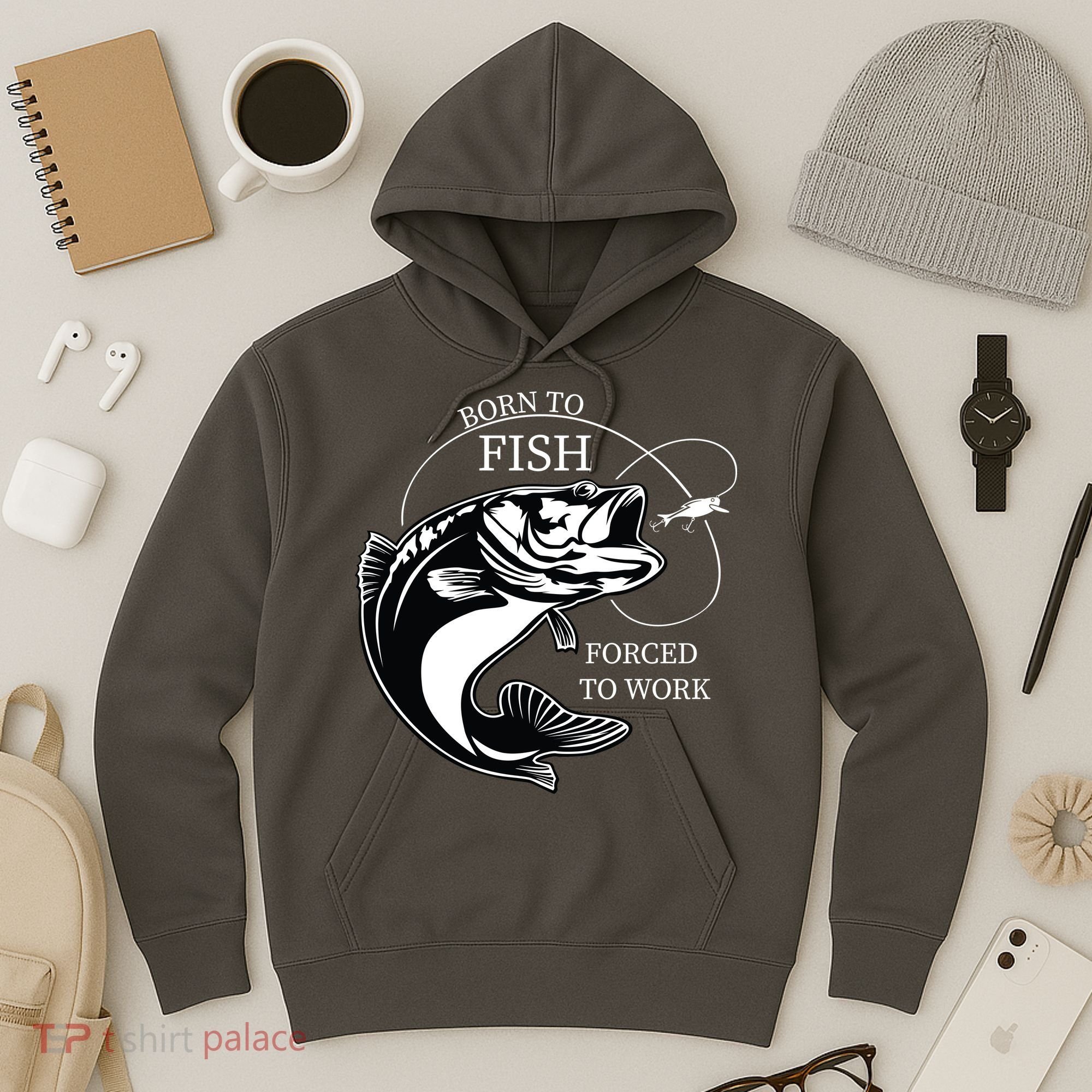 Born To Fish Hoodie