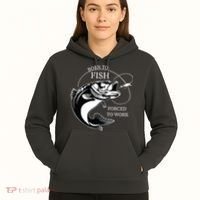 Born To Fish Hoodie thumb 5