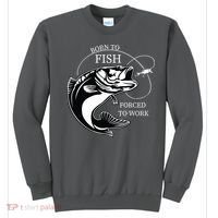 Born To Fish Sweatshirt thumb 0