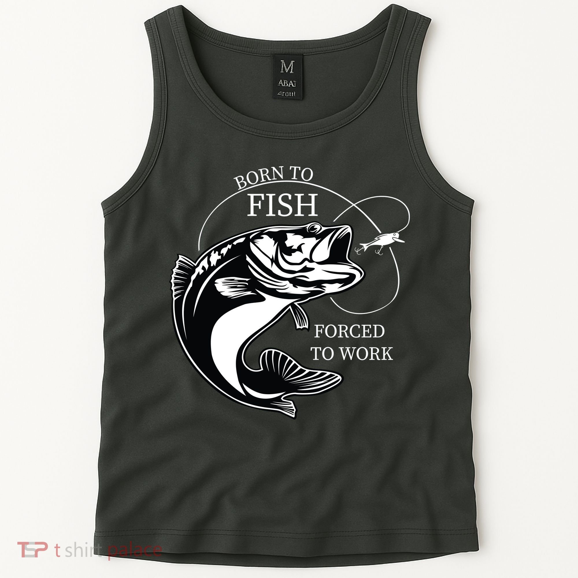 Born To Fish Tank Top