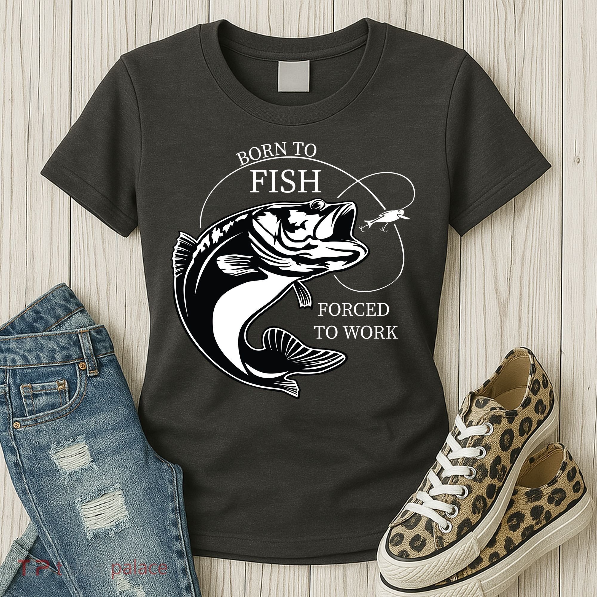Born To Fish Women's T-Shirt