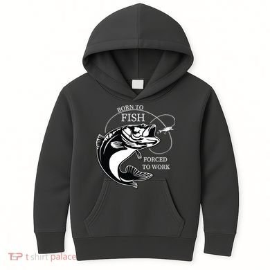 Born To Fish Kids Hoodie