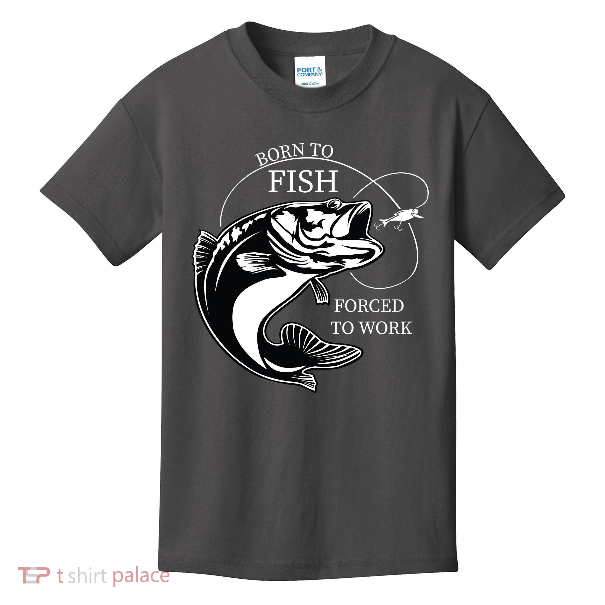 Born To Fish Kids T-Shirt