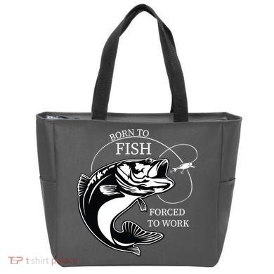 Born To Fish Tote Bag