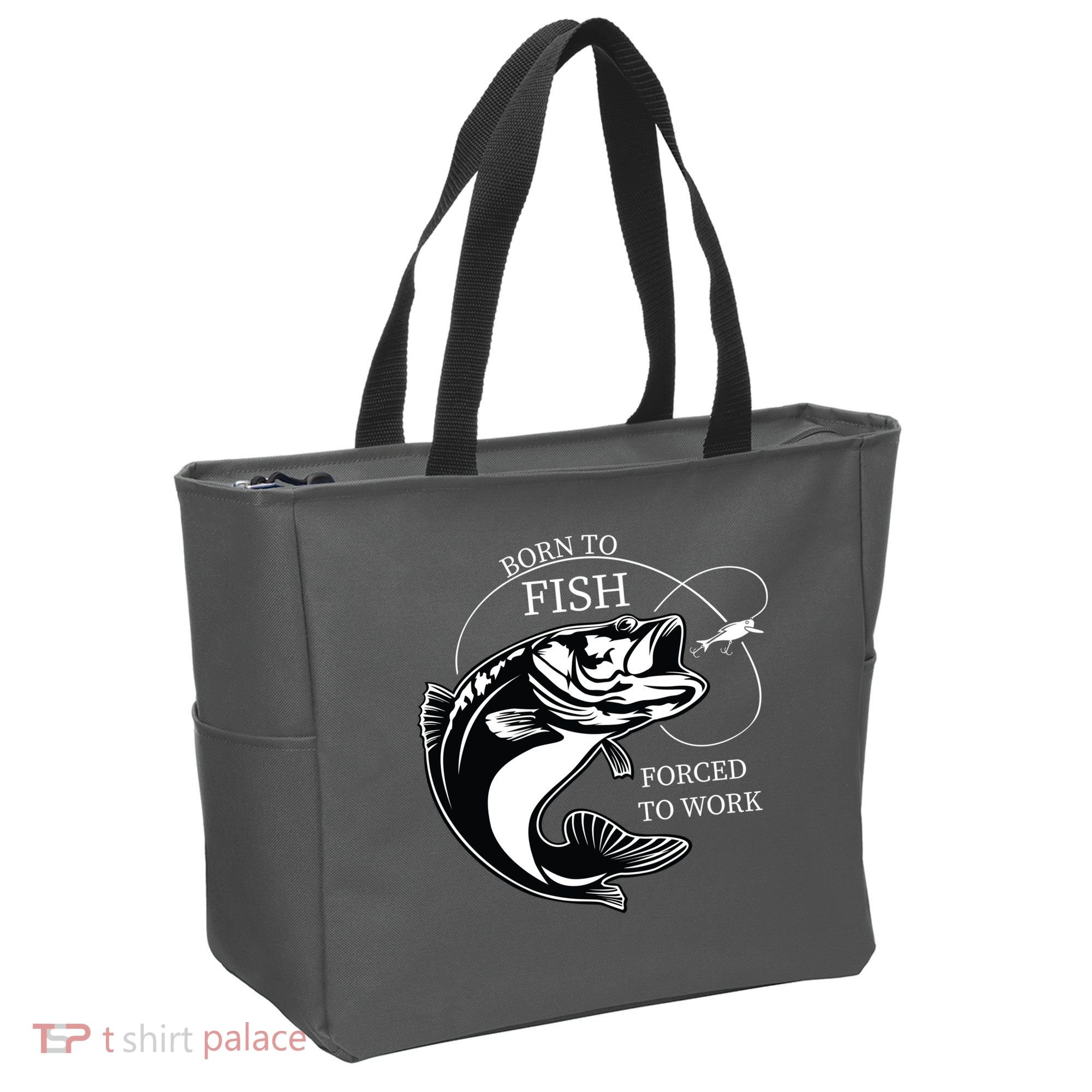 Born To Fish Tote Bag