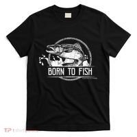 Born To Fish Forced To Work T-Shirt thumb 0