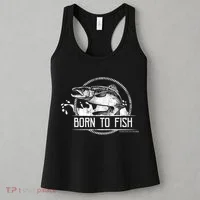 Born To Fish Forced To Work Women's Tank Top thumb 3