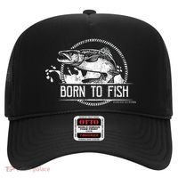 Born To Fish Forced To Work Hat thumb 0