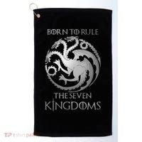 Born To Rule The Seven Kingdoms Golf Towel thumb 0