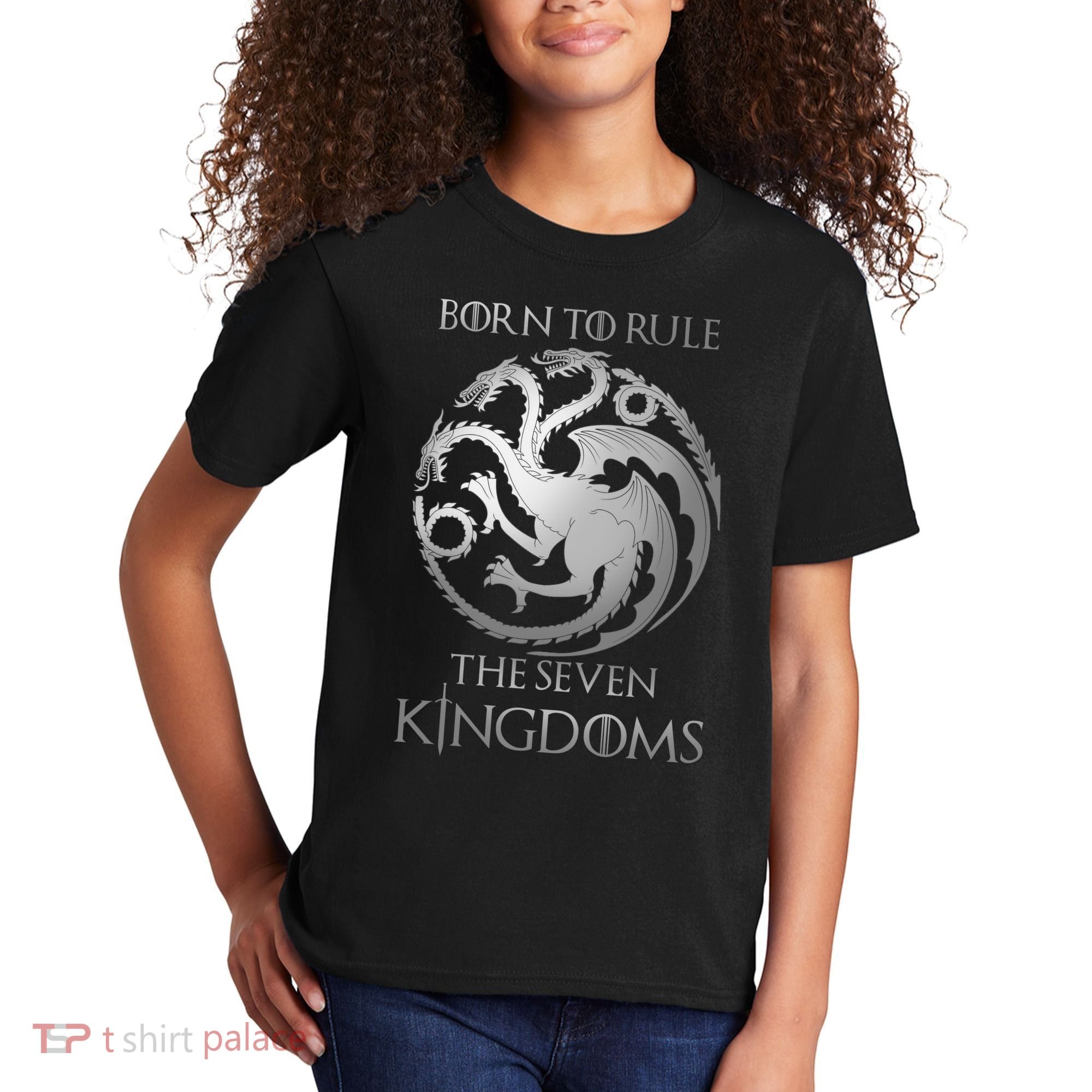 Born To Rule The Seven Kingdoms Kids T-Shirt