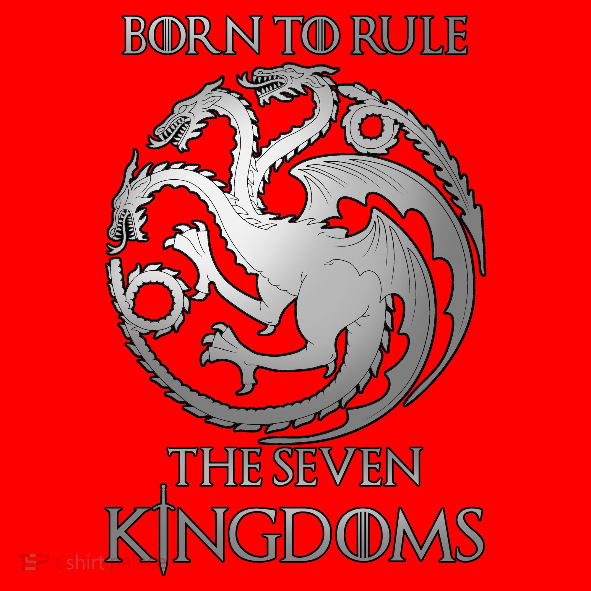 Born To Rule The Seven Kingdoms Santa Hat