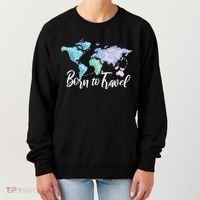 Born To Travel Women's Sweatshirt thumb 0