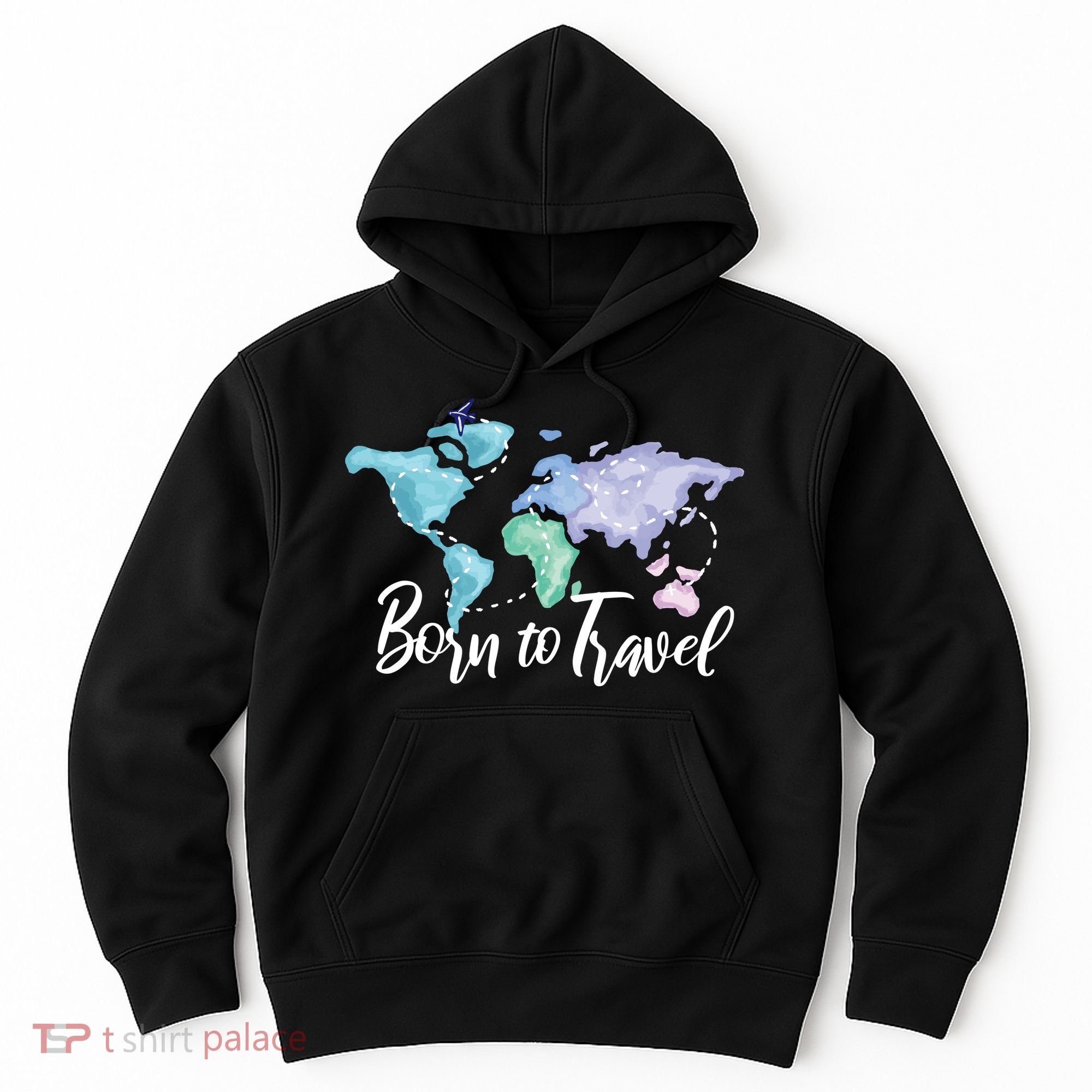 Born To Travel Hoodie