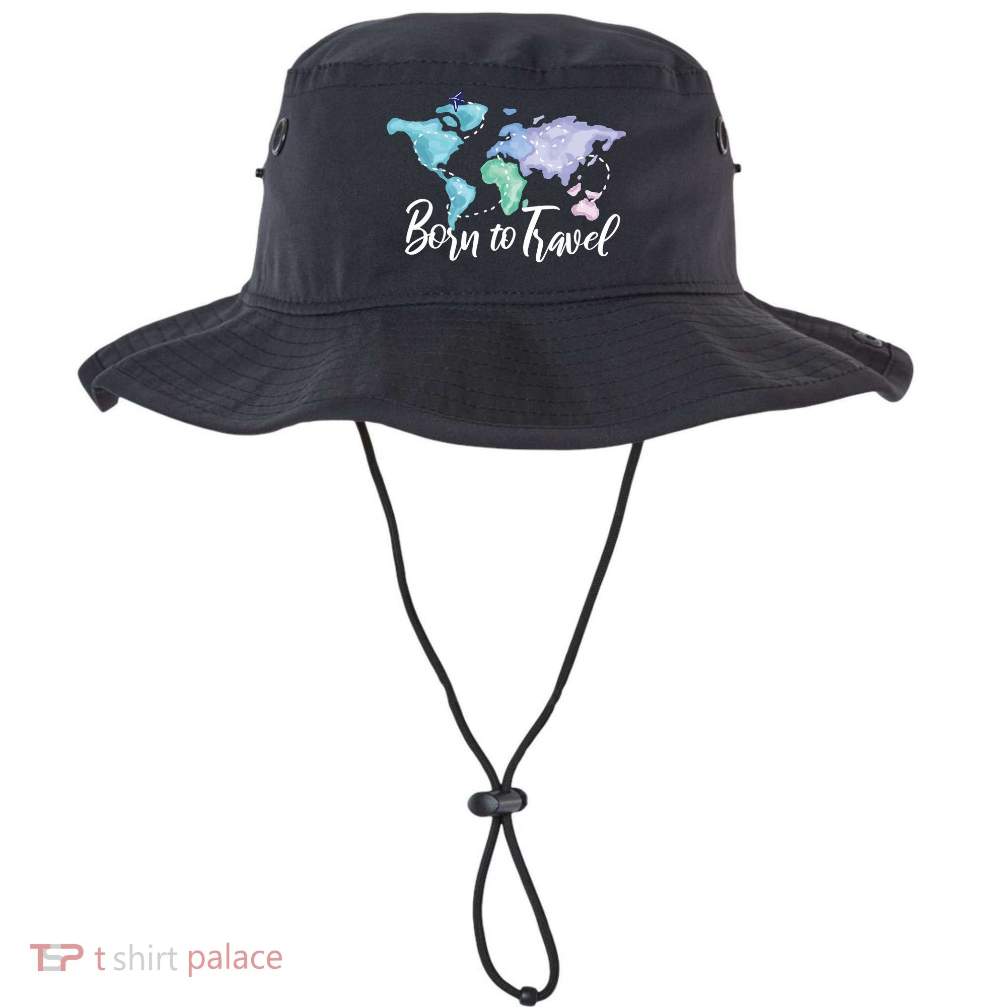 Born To Travel Bucket Hat