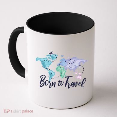 Born To Travel Coffee Mug