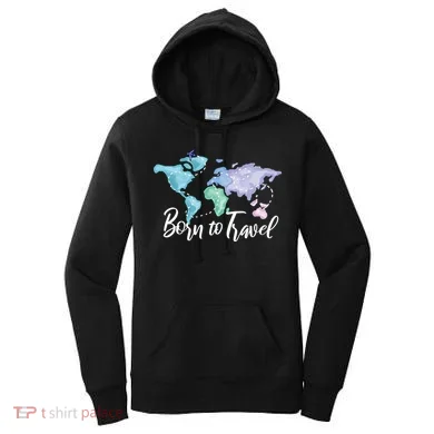 Born To Travel Women's Hoodie