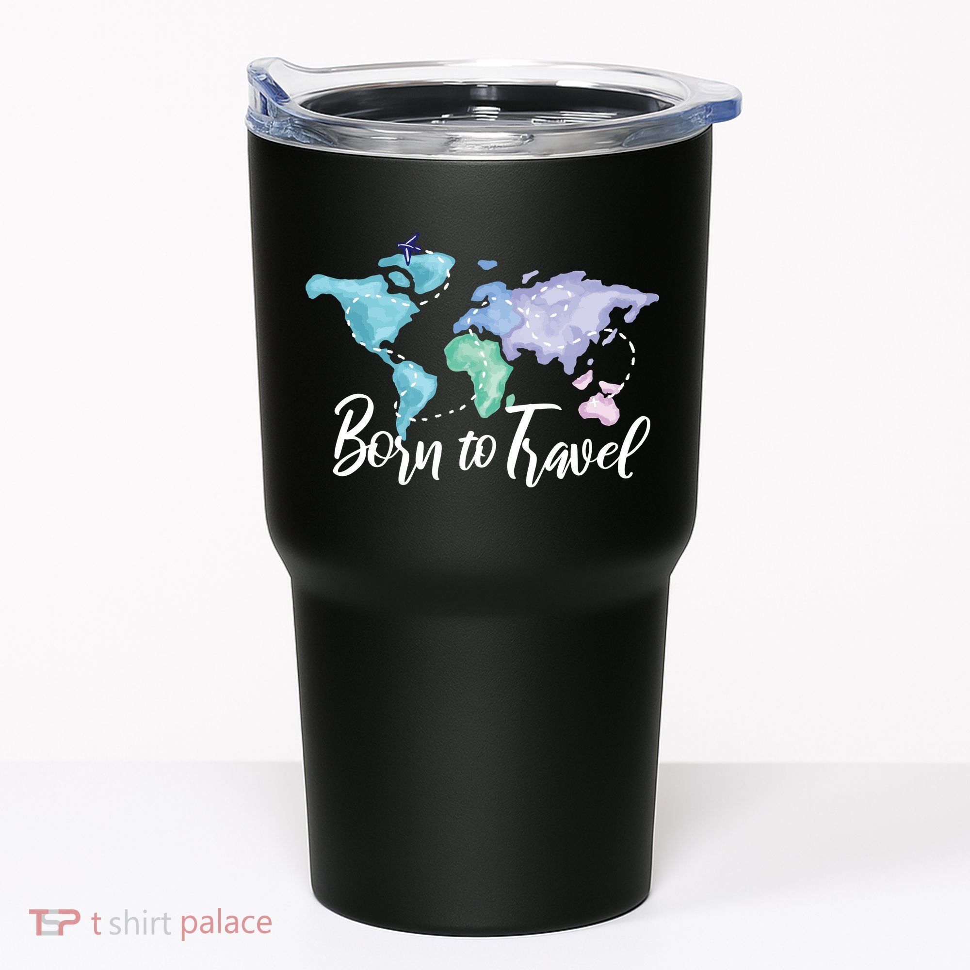 Born To Travel Tumbler