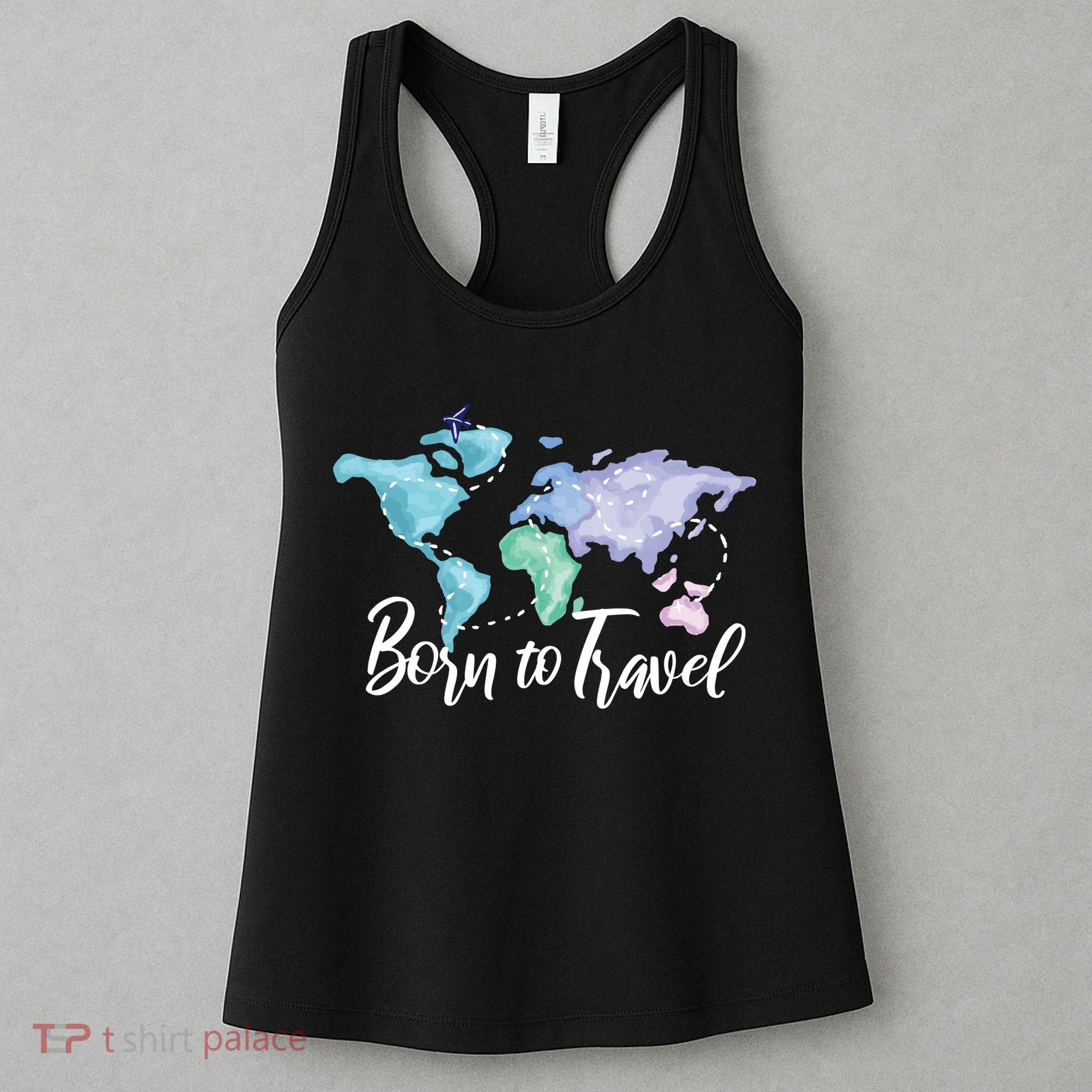 Born To Travel Women's Tank Top