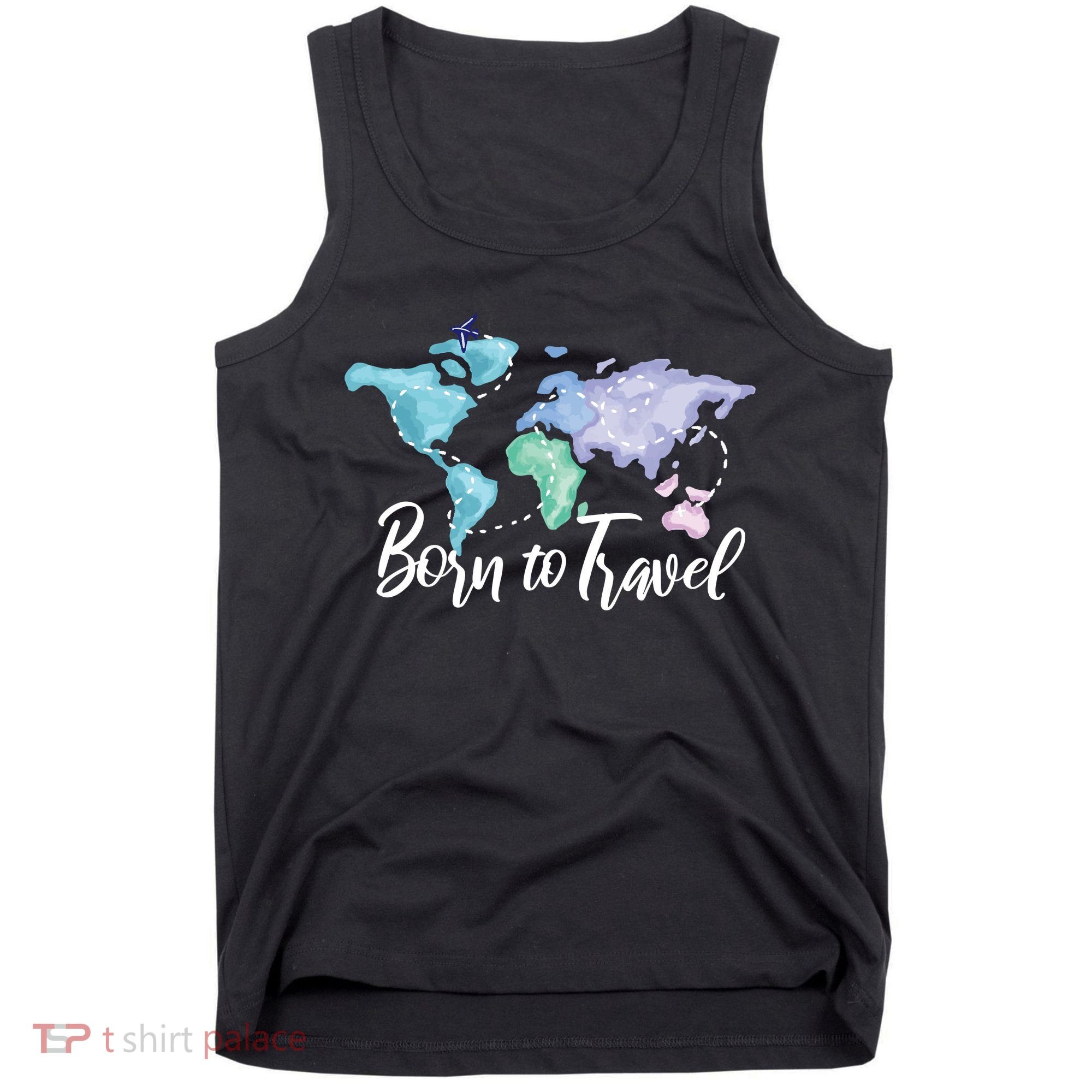 Born To Travel Tank Top