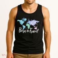 Born To Travel Tank Top thumb 3