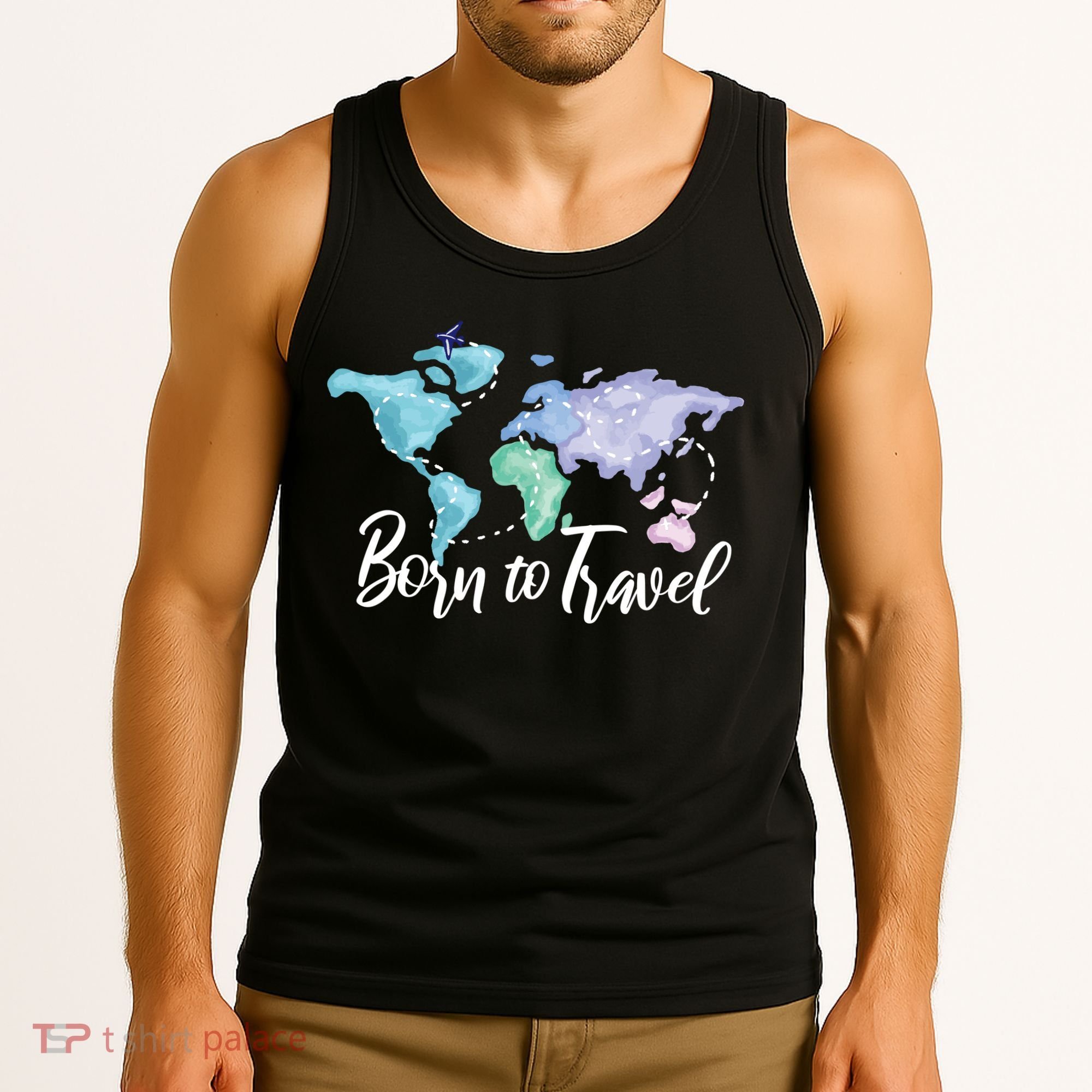 Born To Travel Tank Top