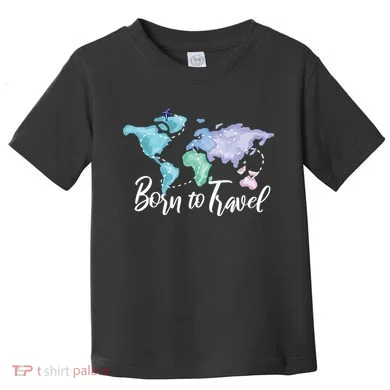 Born To Travel Toddler T-Shirt