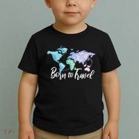 Born To Travel Toddler T-Shirt thumb 2
