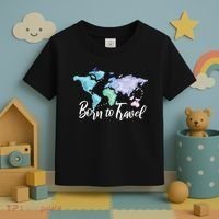 Born To Travel Toddler T-Shirt thumb 3