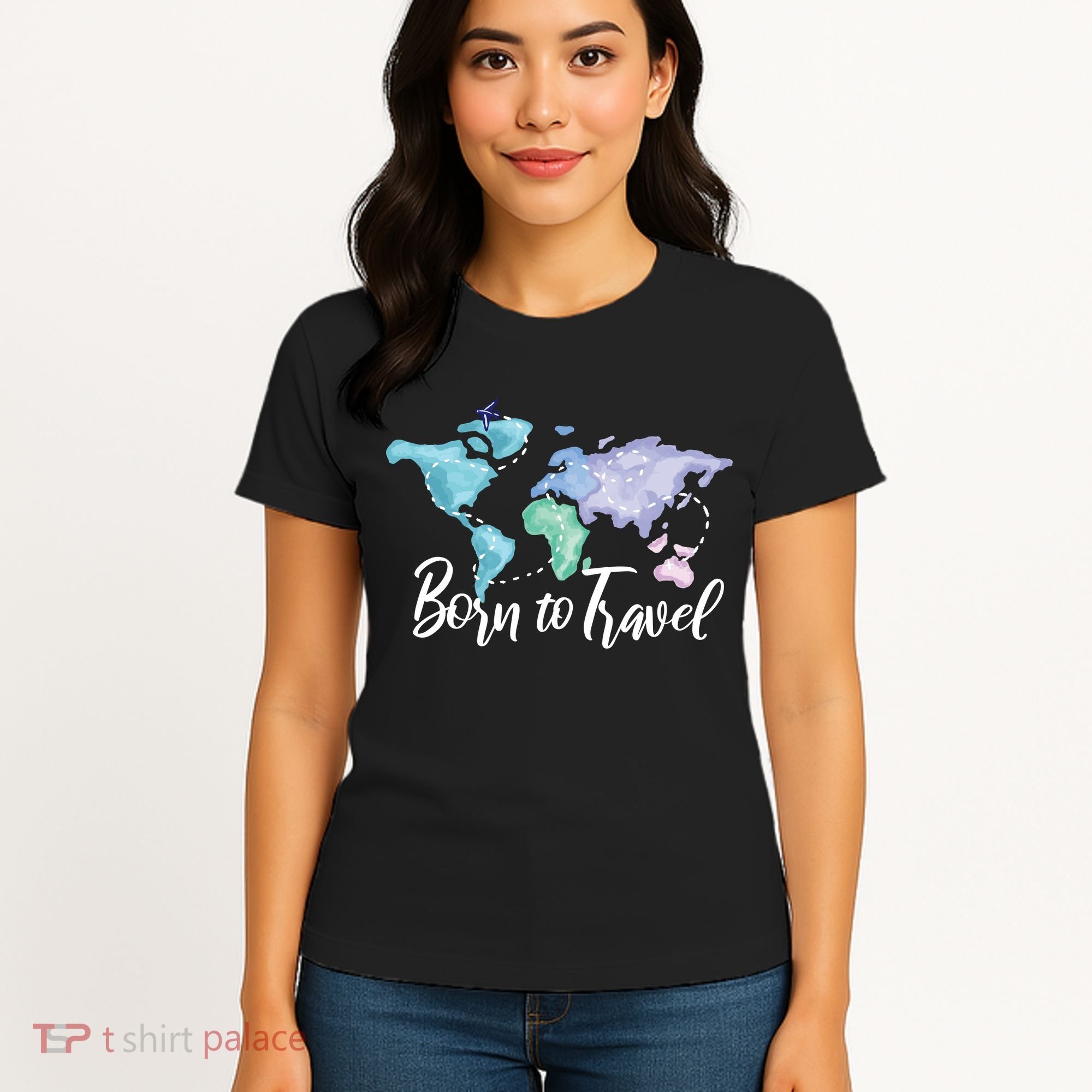 Born To Travel Women's T-Shirt