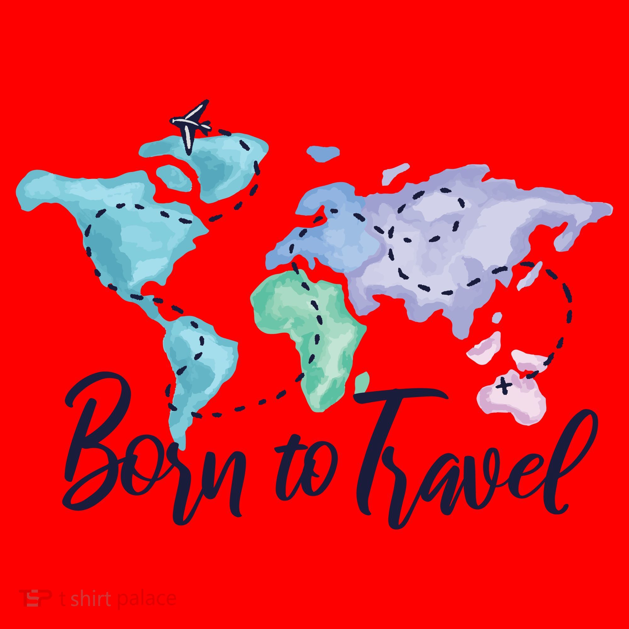 Born To Travel Santa Hat