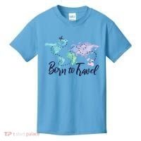 Born To Travel Kids T-Shirt thumb 0