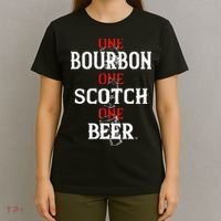 Bourbon One Scotch One Beer T-Shirt thumb 4