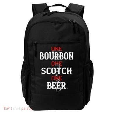 Bourbon One Scotch One Beer Backpack