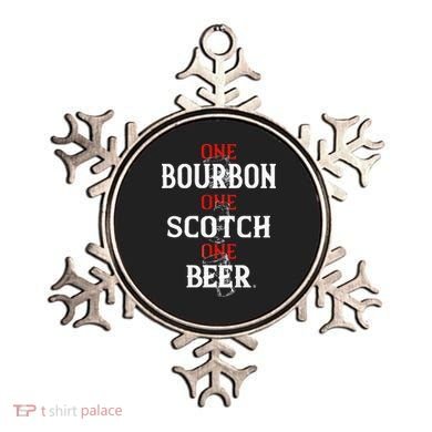 Bourbon One Scotch One Beer Ornament