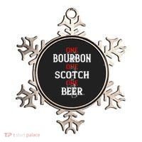 Bourbon One Scotch One Beer Ornament thumb 0