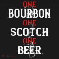 Bourbon One Scotch One Beer Tie-Dye Long Sleeve Shirt thumb 2