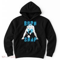 Born O Snap Football Lineman Center Long Snapper Hoodie thumb 0