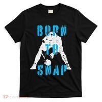 Born O Snap Football Lineman Center Long Snapper T-Shirt thumb 0