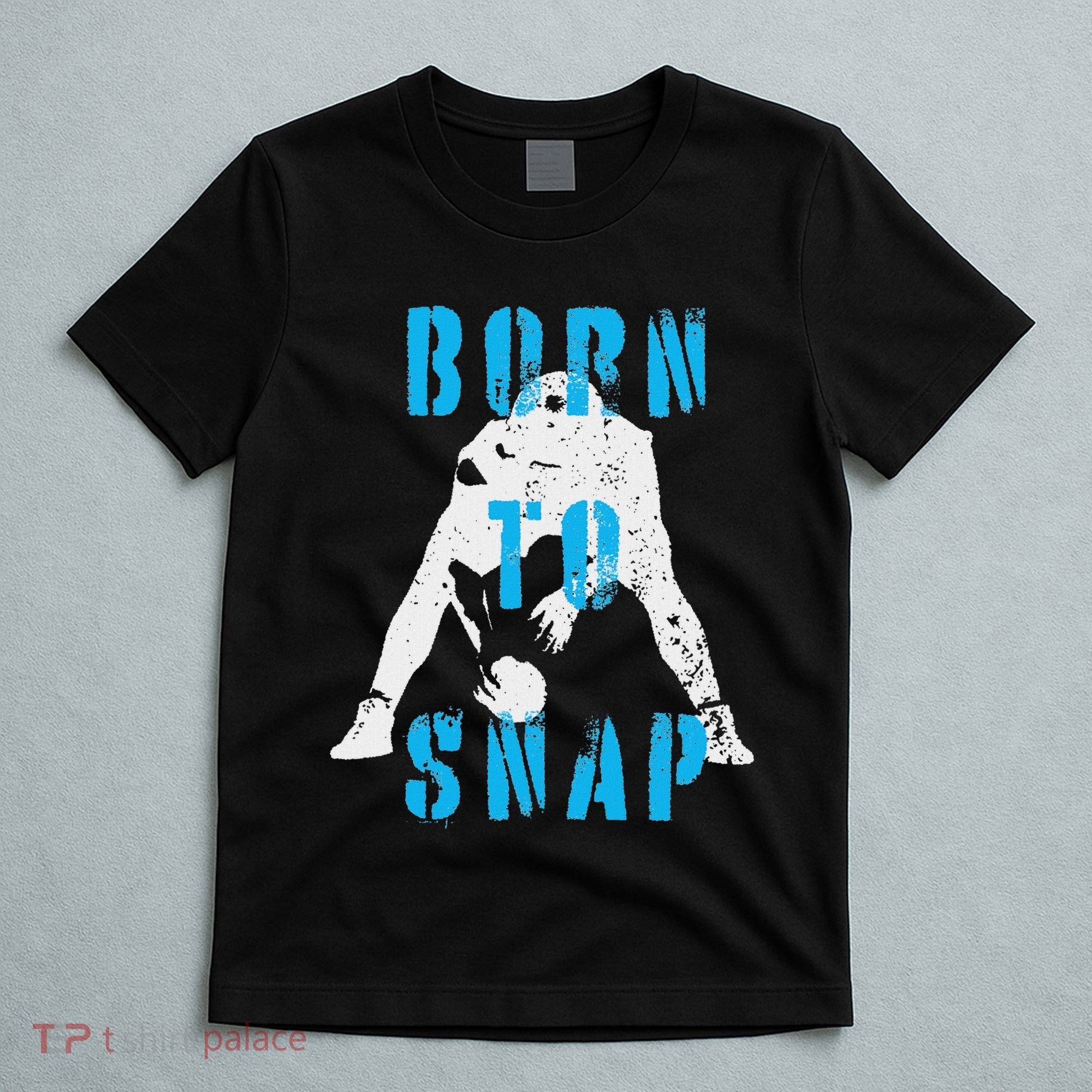 Born O Snap Football Lineman Center Long Snapper T-Shirt