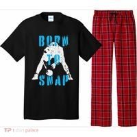 Born O Snap Football Lineman Center Long Snapper Pajama Set thumb 0