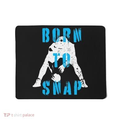 Born O Snap Football Lineman Center Long Snapper Mousepad