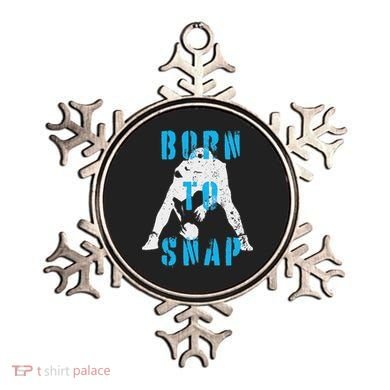 Born O Snap Football Lineman Center Long Snapper Ornament