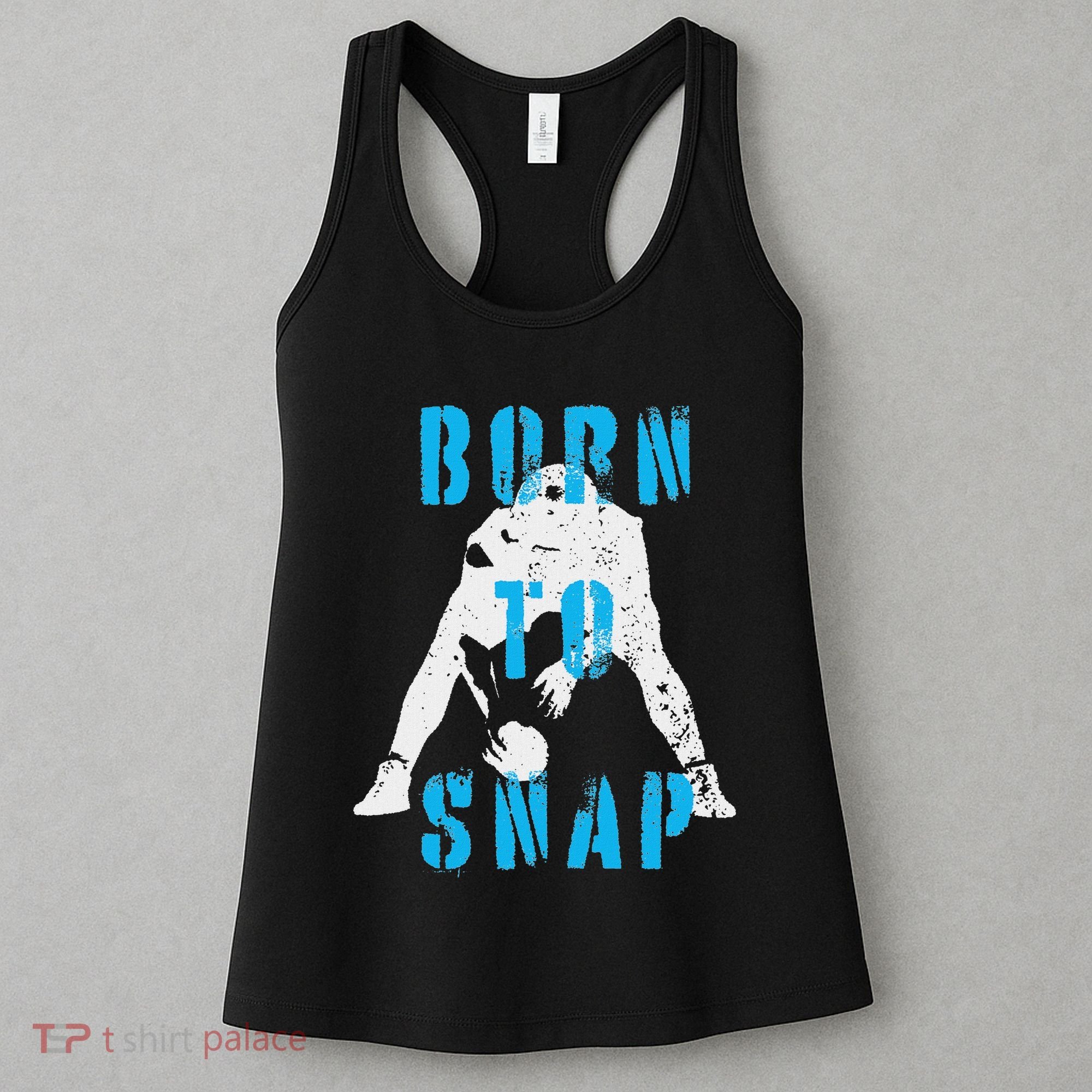 Born O Snap Football Lineman Center Long Snapper Women's Tank Top