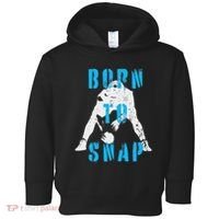 Born O Snap Football Lineman Center Long Snapper Toddler Hoodie thumb 0