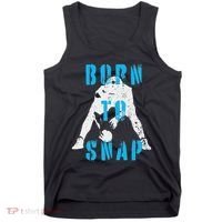 Born O Snap Football Lineman Center Long Snapper Tank Top thumb 0
