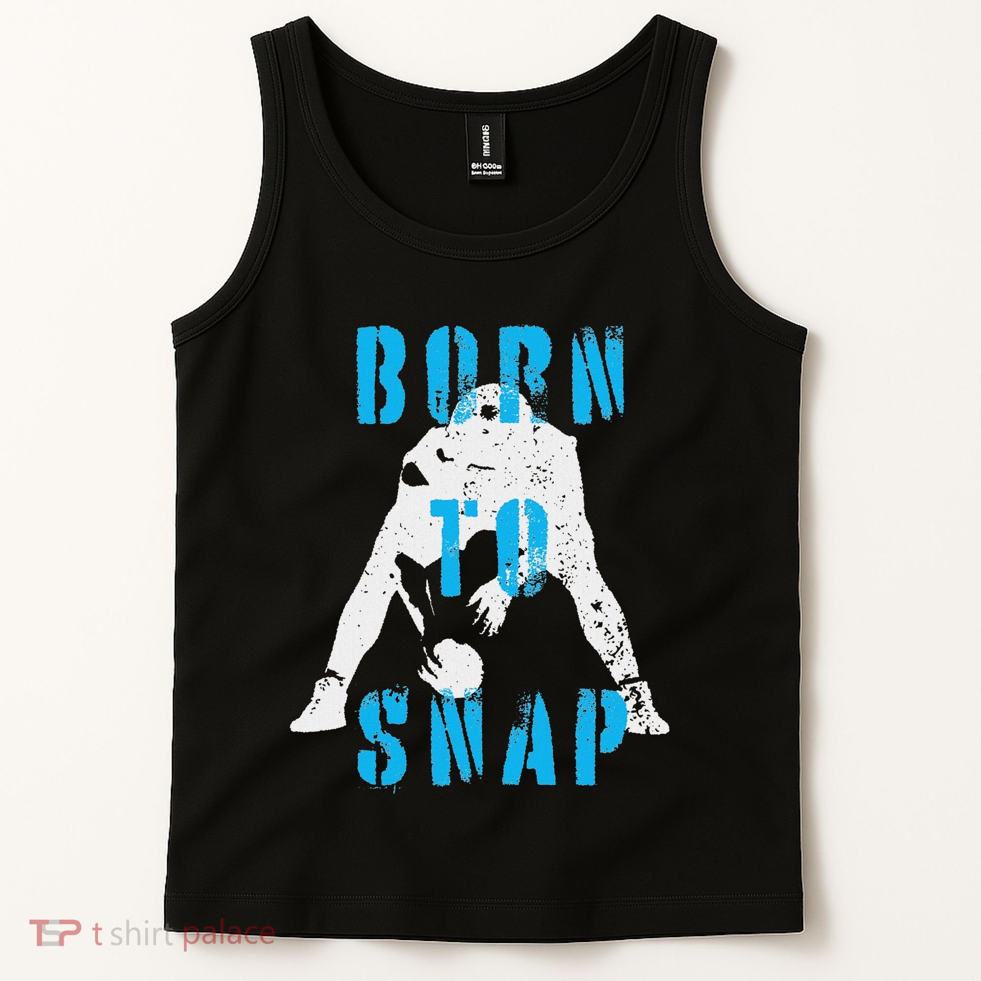 Born O Snap Football Lineman Center Long Snapper Tank Top