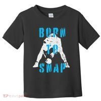Born O Snap Football Lineman Center Long Snapper Toddler T-Shirt thumb 0