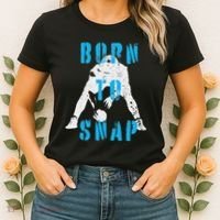 Born O Snap Football Lineman Center Long Snapper Women's T-Shirt thumb 2