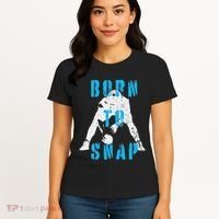 Born O Snap Football Lineman Center Long Snapper Women's T-Shirt thumb 4