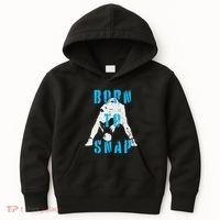 Born O Snap Football Lineman Center Long Snapper Kids Hoodie thumb 0